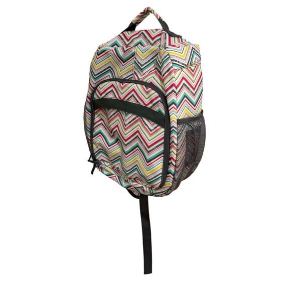 thirty-one Backpack Sling Bag Camera Diaper Bag Hiking Party Punch Chevron main image 5